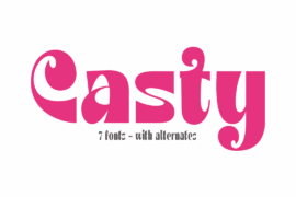 Casty Demo Font