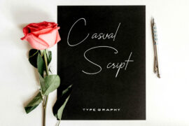 CasualScript Font