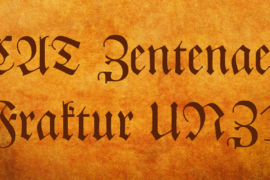 CAT Zentenaer Fraktur UNZ1 Font
