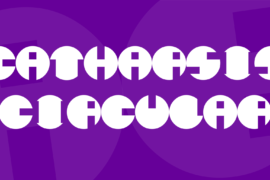 Catharsis Circular Font