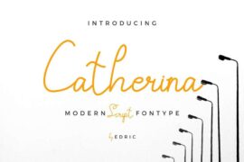 Catherina DEMO Font Family