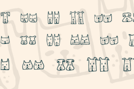 Cats and Dogs Font