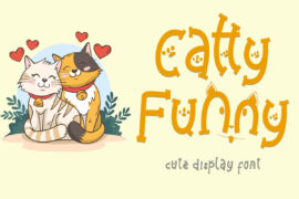 Catty Funny Font
