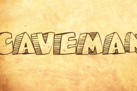 Caveman Font