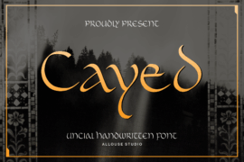 Cayed Demo Version Font