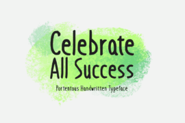 Celebrate All Success Font