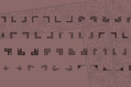 Celtic Frames Font