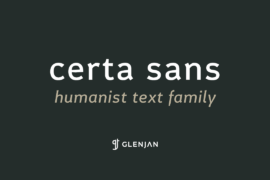 Certa Sans Font Family