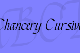 Chancery Cursive Font