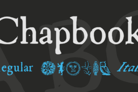 Chapbook Font Family
