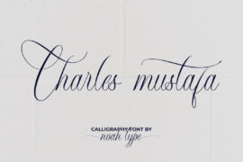 Charles Mustafa Demo Font