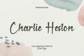 Charlie Heston Demo Font