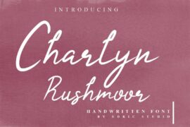 CharlynRushmoorDemo Font