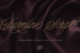 Charmline Script Personal Use Font