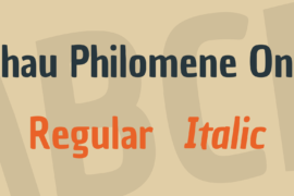 Chau Philomene One Font Family