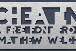 Cheatin Font