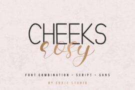 Cheeks Rosy Demo Font Family