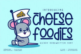 cheese foodies Font Family