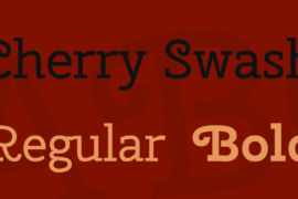 Cherry Swash Font Family