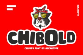 CHIBOLD demo Font