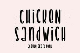 ChickeN SandWich Font