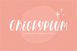 Chickyplum Font