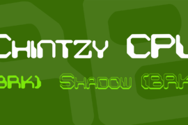 Chintzy CPU Font Family