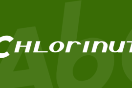 Chlorinut Font