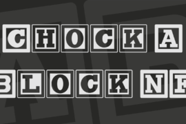 Chock A Block NF Font
