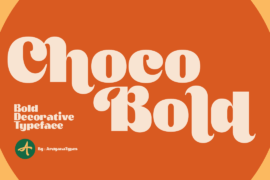 Choco Bold Font