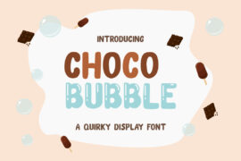 Choco Bubble Font