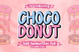 CHOCO DONUT Font