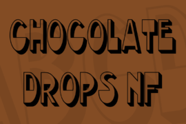 Chocolate Drops NF Font