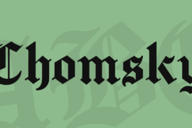 Chomsky Font