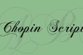 Chopin Script Font