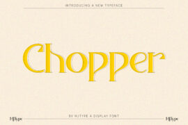 Chopper Font