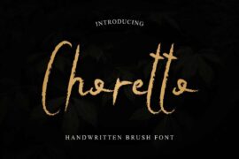 Choretto Demo Font