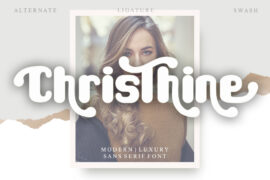 Christhine – Personal Use Font
