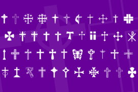 Christian Crosses Font