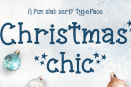 Christmas Chic Font