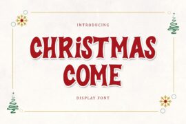 Christmas Come – Personal Use Font