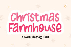 Christmas Farmhouse Font