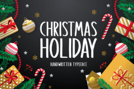 Christmas Holiday Font