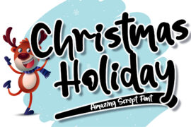 Christmas Holiday_Personal Use Font