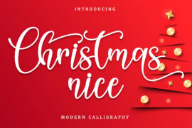 Christmas Nice – Personal Use Font