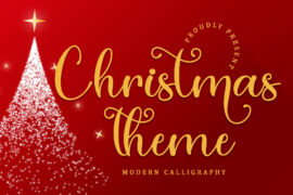 Christmas Theme – Personal Use Font