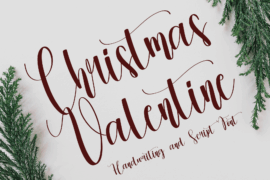 Christmas Valentine Font