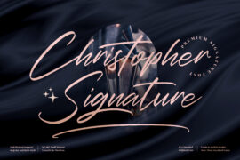 Christopher Signature Font Family