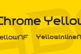 Chrome Yellow Font Family