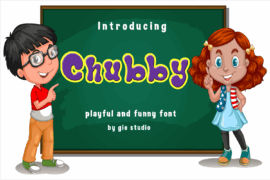 Chubby Regular Font